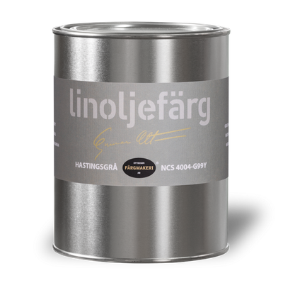 Hastingsgrå Linoljefärg 1L