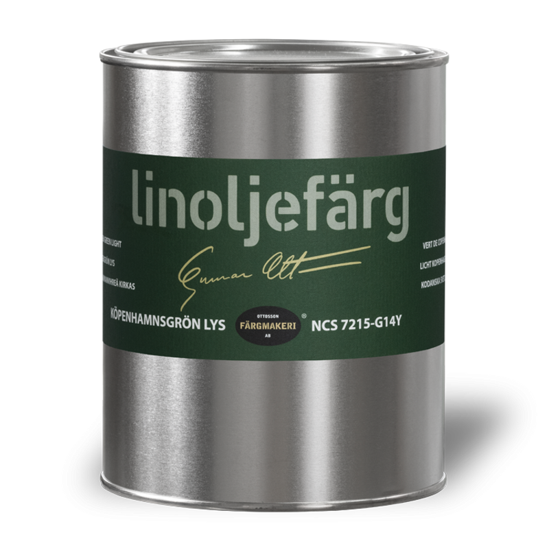 Köpenhamnsgrön LYS Linoljefärg 1L