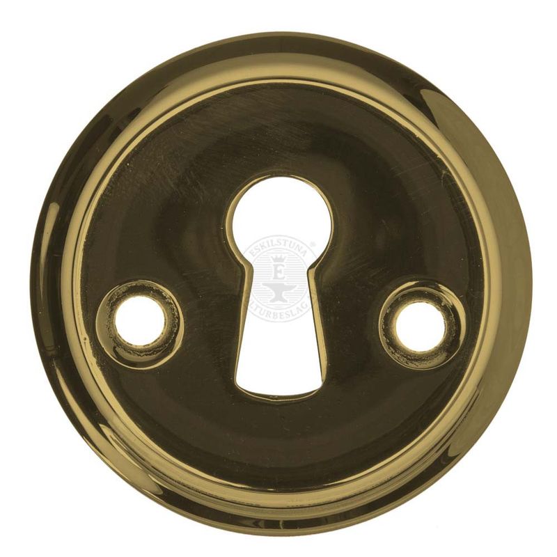 Nyckelskylt 3407 mässing, par