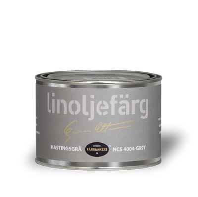 Hastingsgrå Linoljefärg 0,5L
