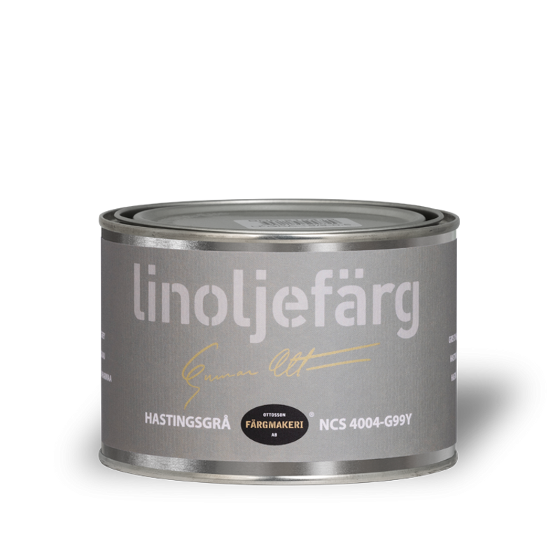 Hastingsgrå Linoljefärg 0,5L