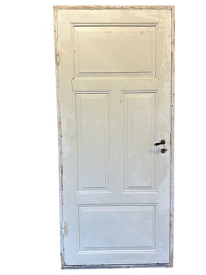 Dörr med 4 speglar, 103x233 cm, med karm