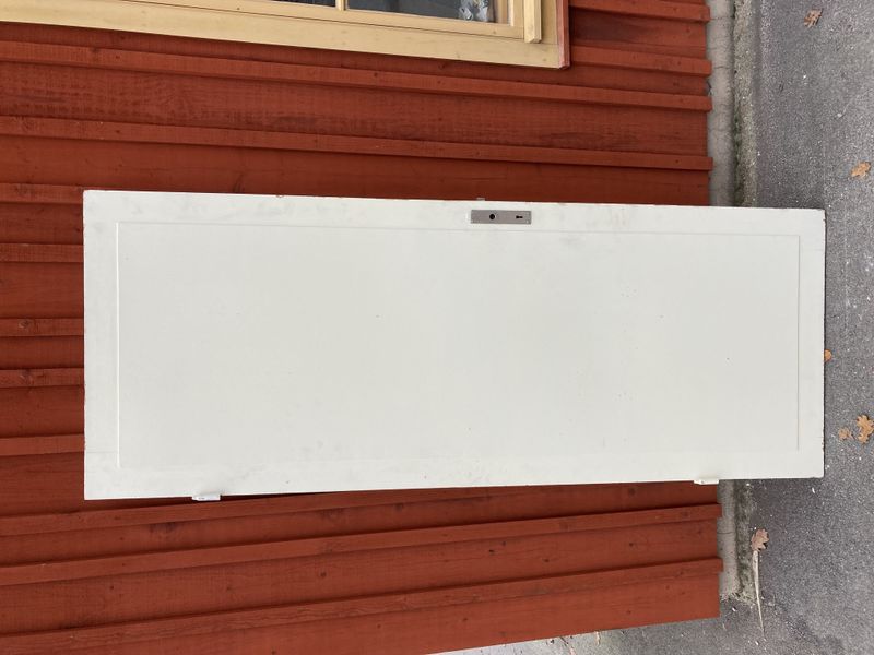 Dörr med 3 speglar, 80,5x211 cm, utan karm