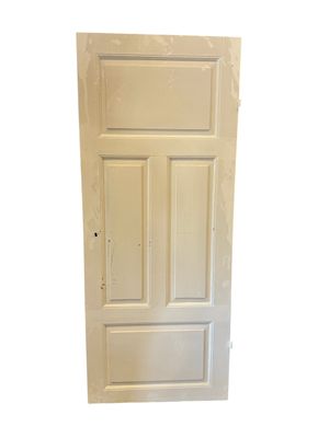 Dörr med 4 speglar, 82,5x201 cm, utan karm