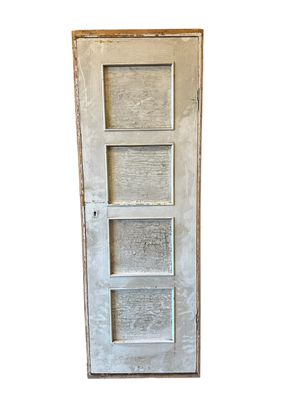 Dörr med 4 speglar, 64x184,5 cm, med karm