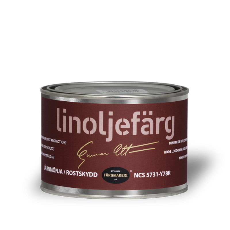Järnmönja Linoljefärg 0,5L