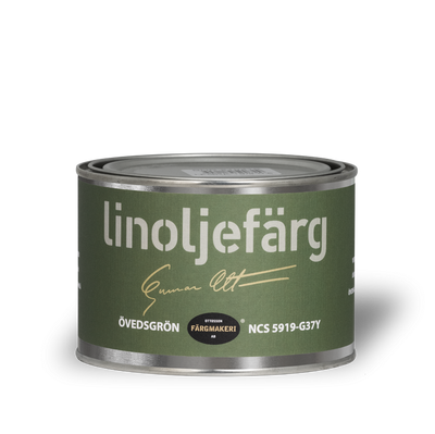 Övedsgrön Linoljefärg 0,5L