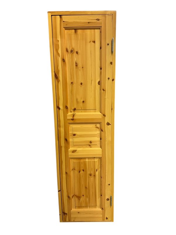 Dörr med 3 speglar, 59x209 cm, med karm