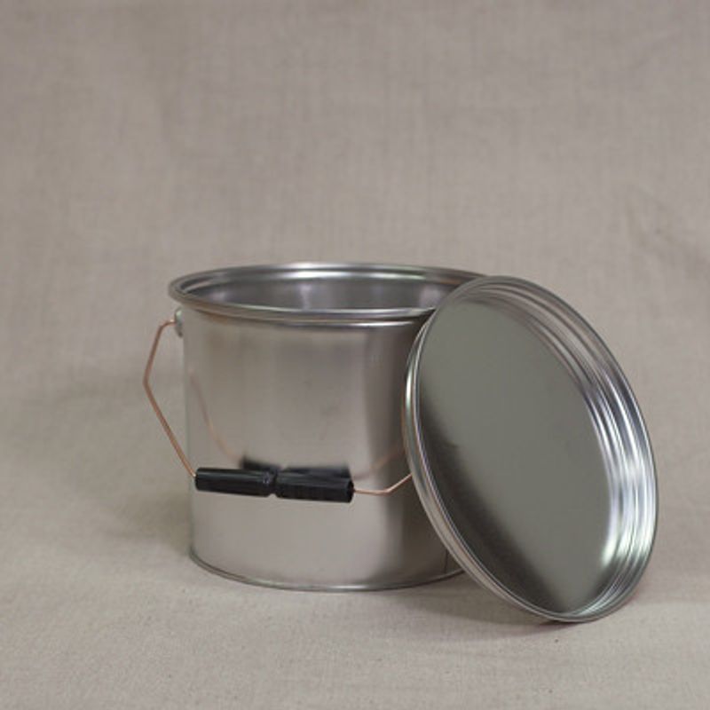 Bleckburk med lock 3L