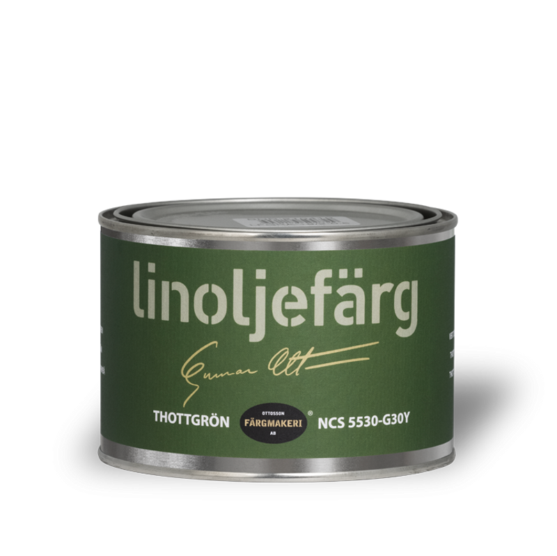 Thottgrön Linoljefärg 0,5L