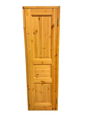 Dörr med 3 speglar, 59x189 cm, med karm