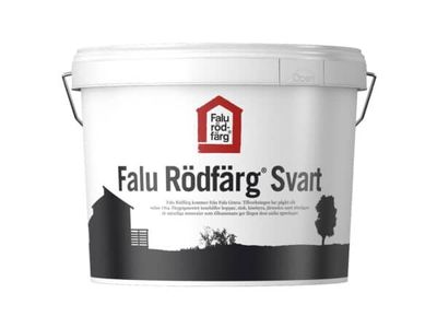 Falu Rödfärg, Svart 10L