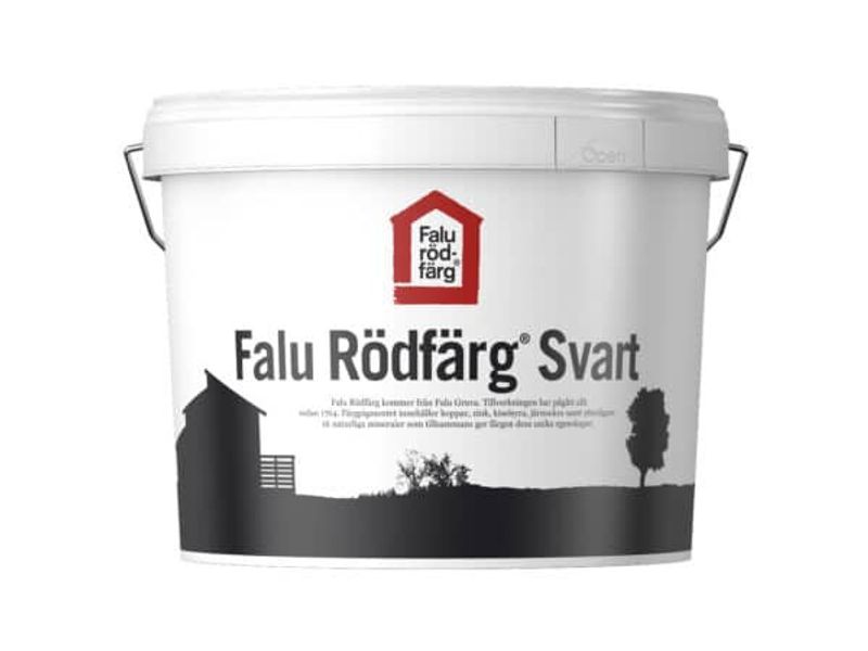 Falu Rödfärg, Svart 10L