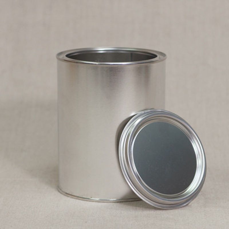 Bleckburk med lock 1L