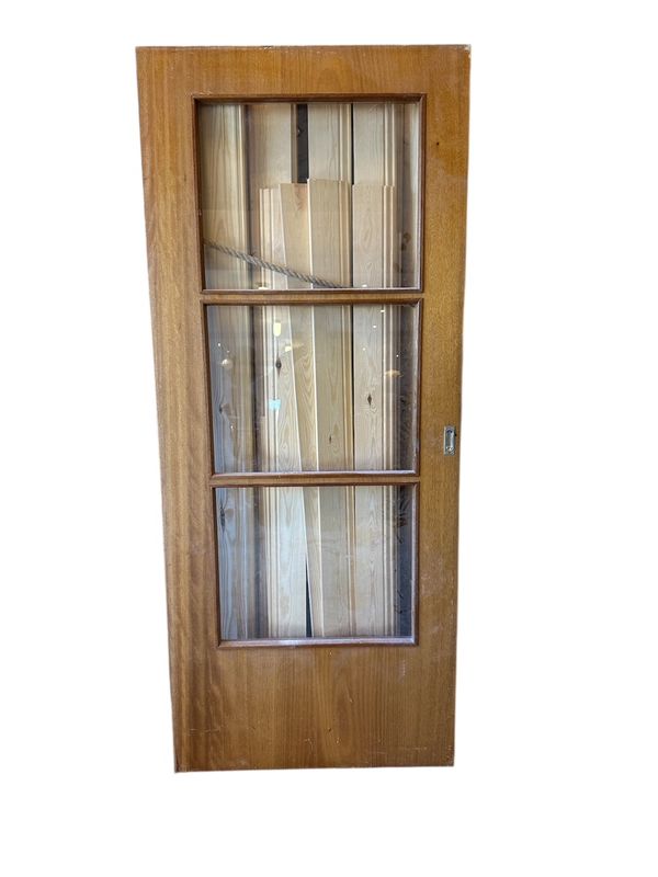 Gabondörr 84,5x202 cm + glas, utan karm (Reserverad)
