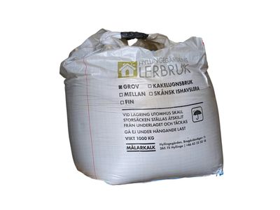 Hyllingegårdens Lerbruk L1:2 Grov 0-3 mm, armerad 1000 kg storsäck