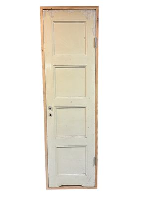 Dörr med 4 speglar, 64,5x214,5 cm, med karm