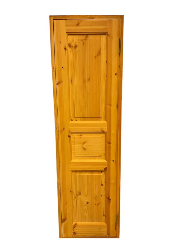 Dörr med 3 speglar, 59x199 cm, med karm