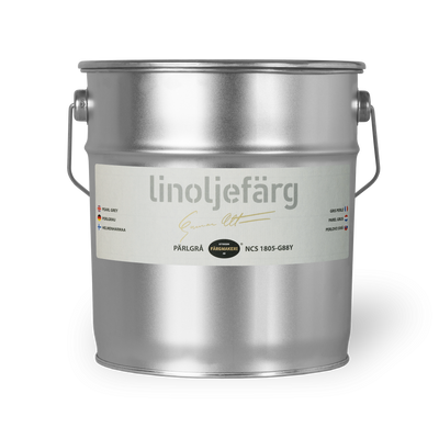 Pärlgrå Linoljefärg 3L