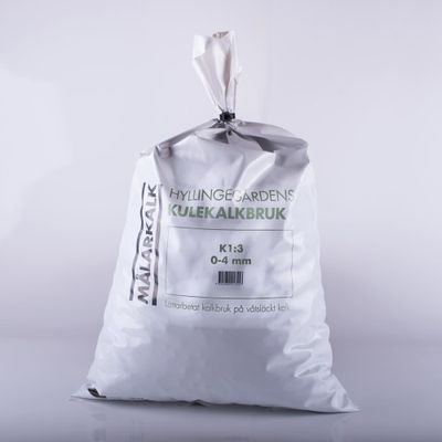 Kulekalkbruk K1:3, 0-4mm, 25 kg