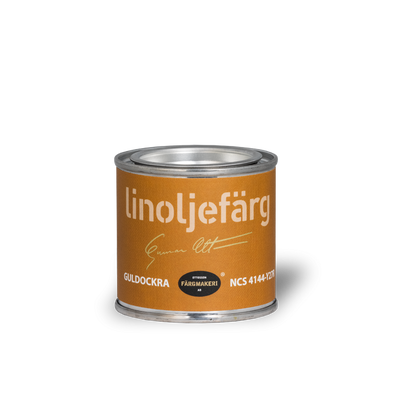 1A-94 Guldockra Linoljefärg 0,1L