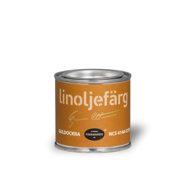 1A-94 Guldockra Linoljefärg 0,1L