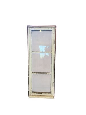 1-luftsfönster med karm, 55x142,5 cm, kopplat