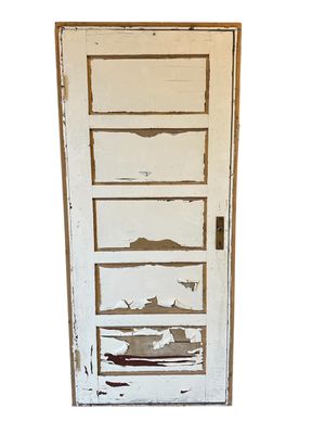 Dörr med 5 speglar, 91,5x203,5 cm, med karm