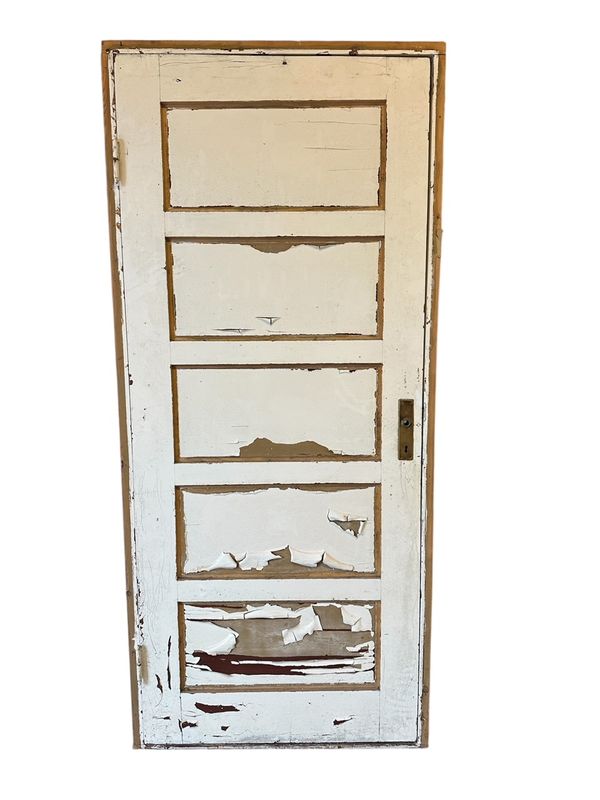 Dörr med 5 speglar, 91,5x203,5 cm, med karm