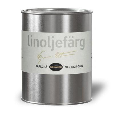 Pärlgrå Linoljefärg 1L