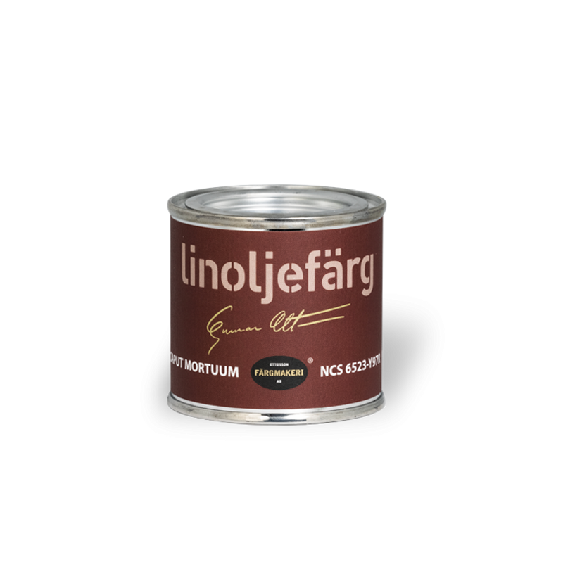 1A-20D Caput Mortuum Linoljefärg 0,1L
