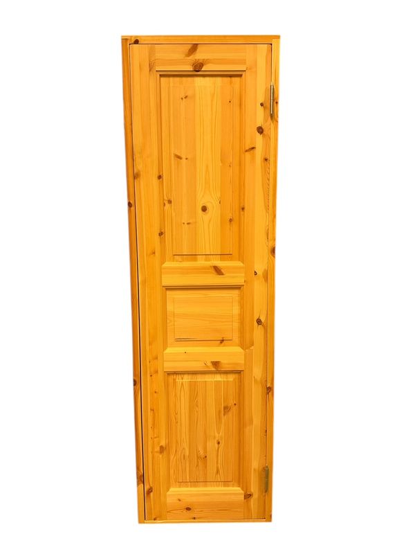 Dörr med 3 speglar, 59x199 cm, med karm