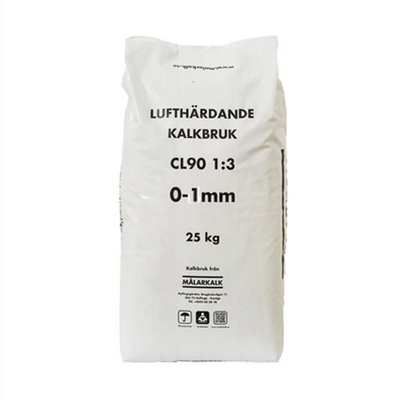 Luftkalkbruk CL90 1:3 0-1mm 25 kg