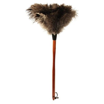 Dammvippa Strutsfjädrar 60 cm