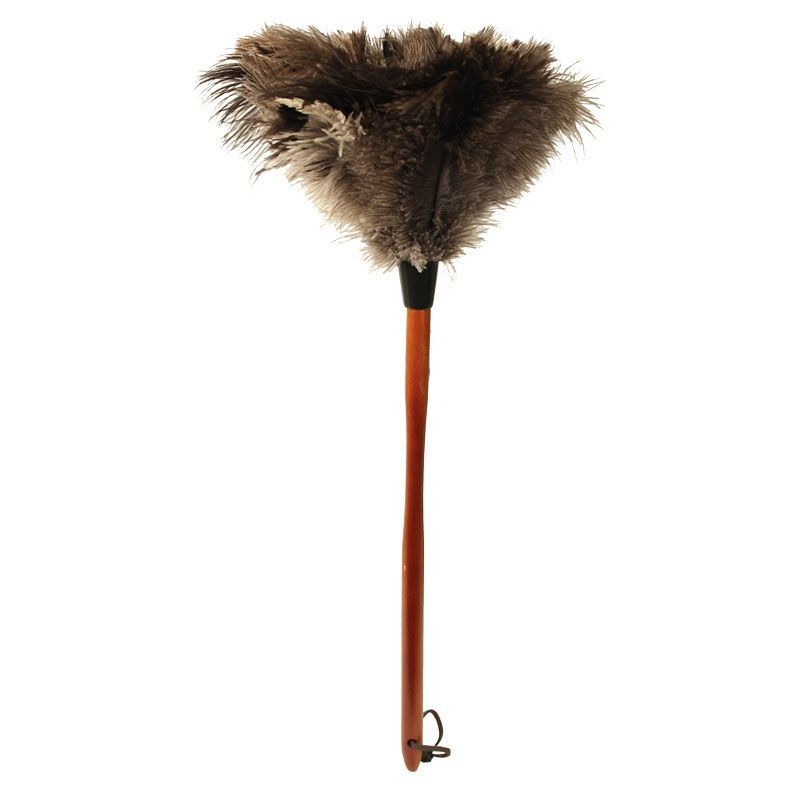 Dammvippa Strutsfjädrar 60 cm