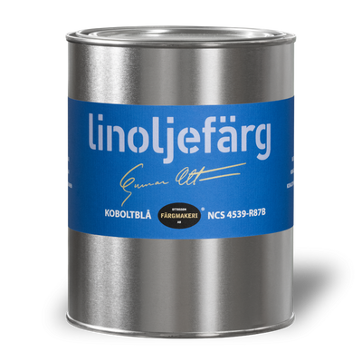 Koboltblå 2C-28 Linoljefärg 1L