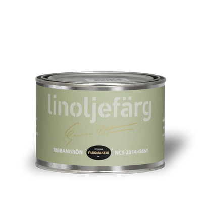 Ribbangrön Linoljefärg 0,5L