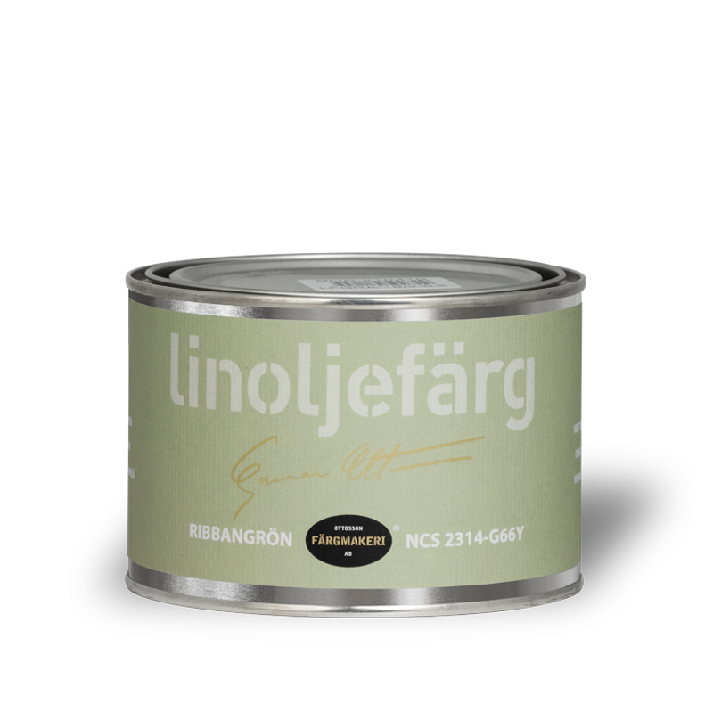 Ribbangrön Linoljefärg 0,5L