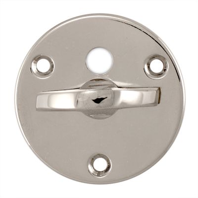 Toalettbehör 5464 förnicklad mässing, par