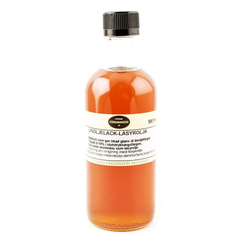 Linoljelack-lasyr/glansolja 0,5L