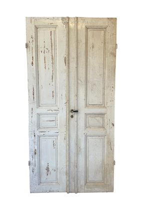 Pardörr med 3 speglar, 117,5x236 cm, utan karm