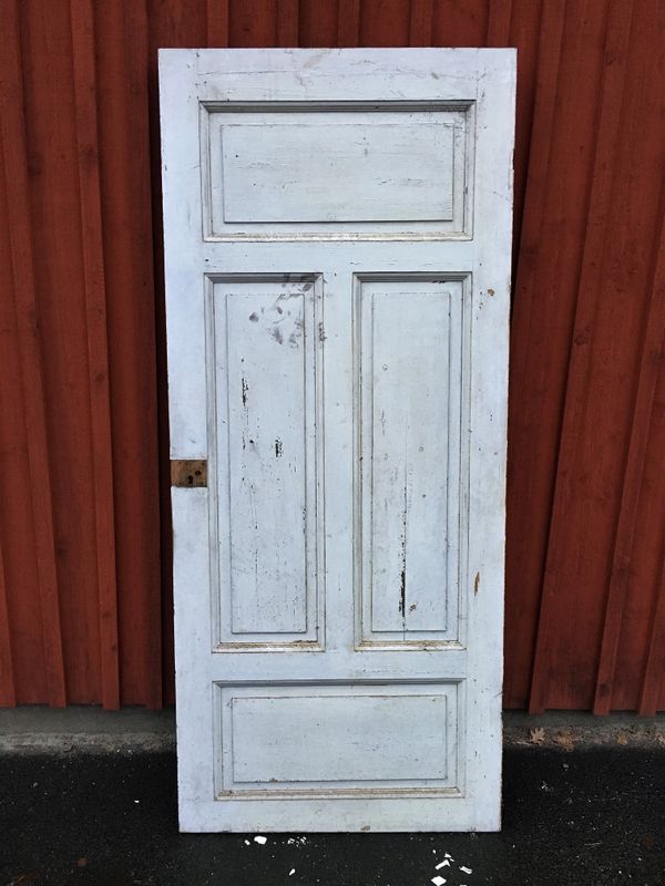 Dörr med 4 speglar, 89,5x208 cm, utan karm