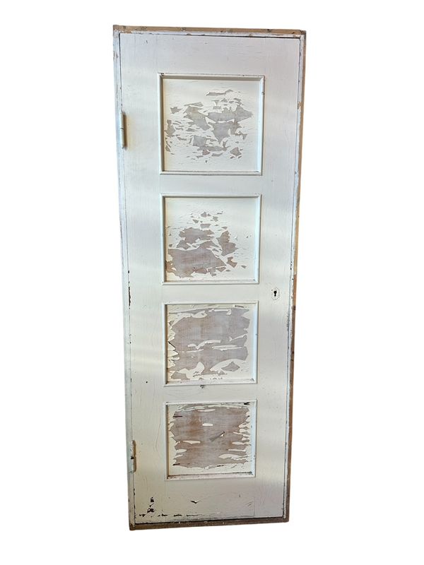 Dörr med 4 speglar, 64,5x183 cm, med karm