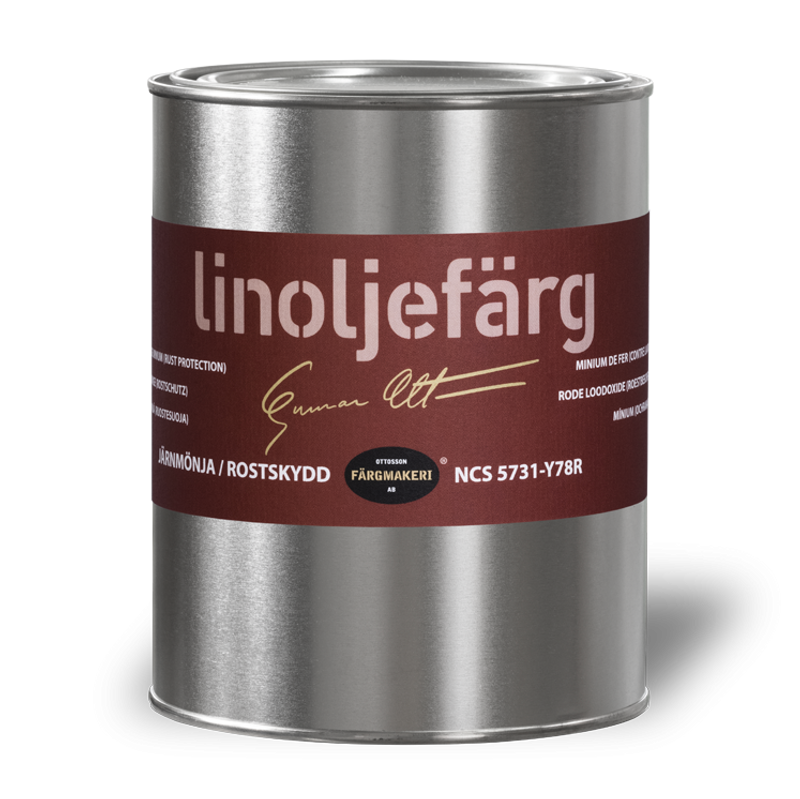 Järnmönja Linoljefärg 1L