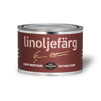 1A-20D Caput Mortuum Linoljefärg 0,5L