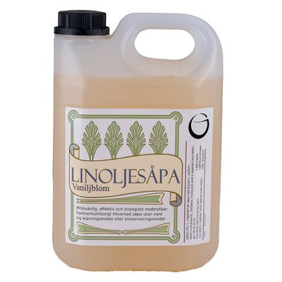 Linoljesåpa Vaniljblom 2,5L, Grunne