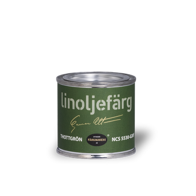 Thottgrön Linoljefärg 0,1L