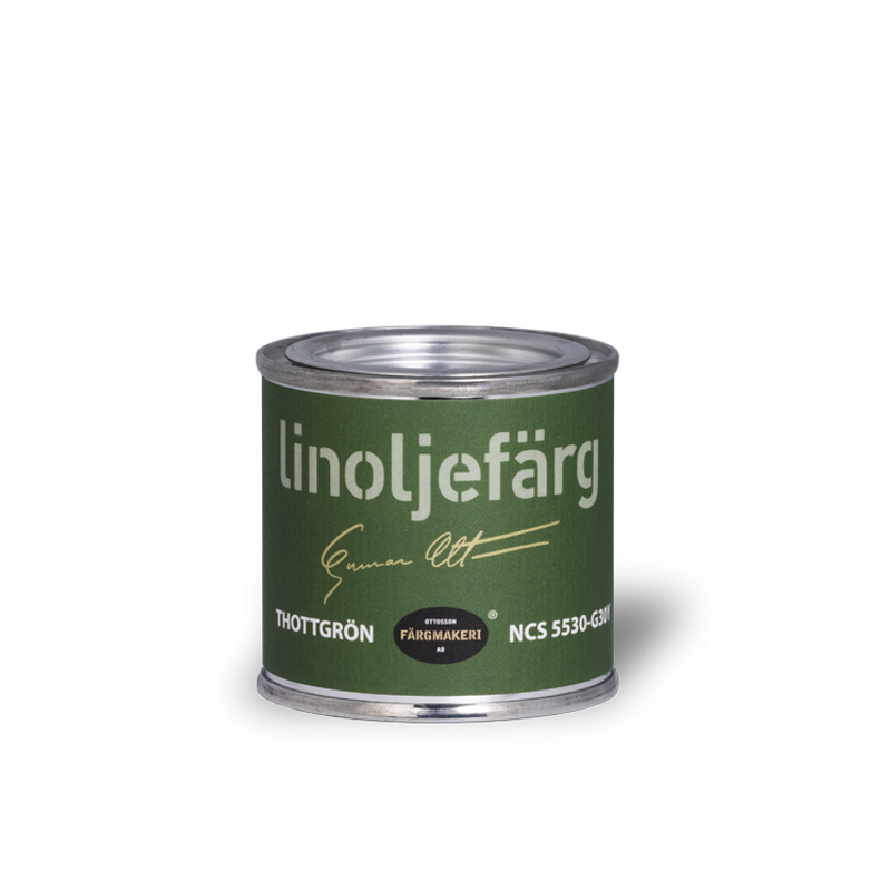 Thottgrön Linoljefärg 0,1L