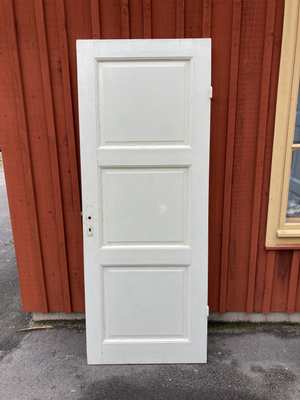 Dörr med 3 speglar, 80x207 cm, utan karm