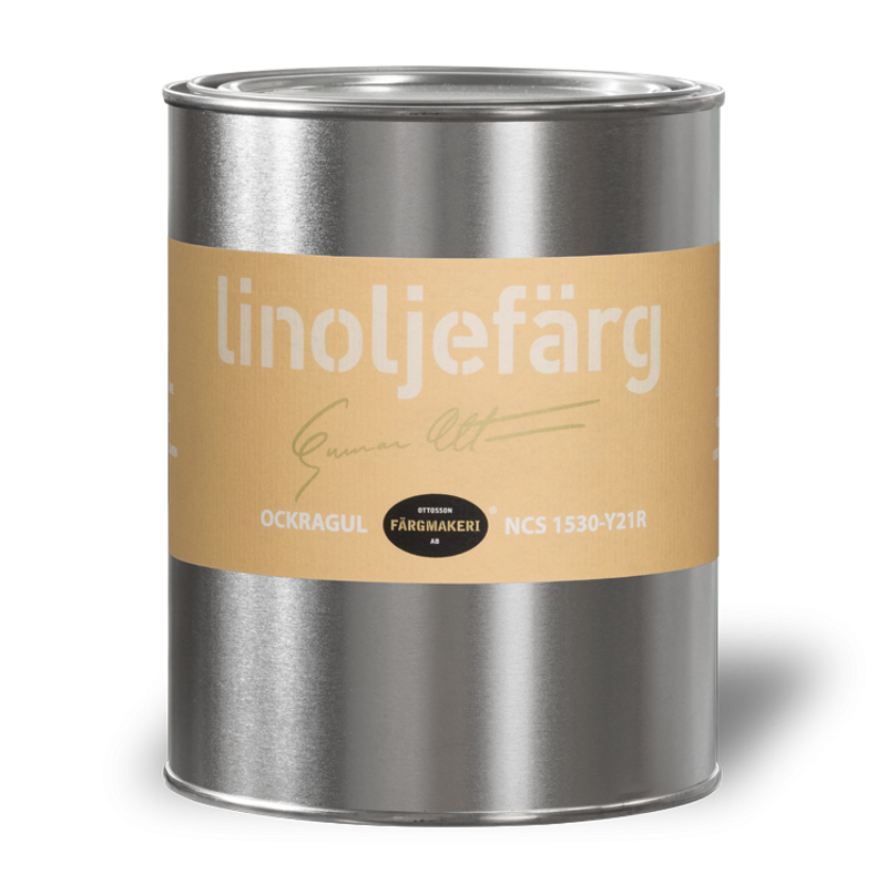 4A-Joles Ockragul Linoljefärg 1L